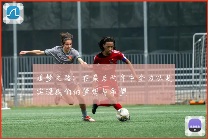 追梦之路：在最后两年中全力以赴实现我们的梦想与希望